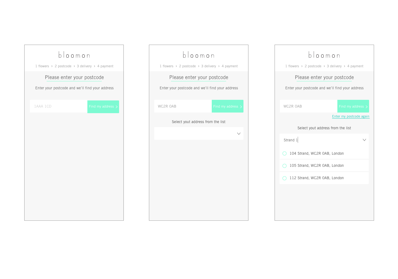 Second address lookup concept explored for bloomon